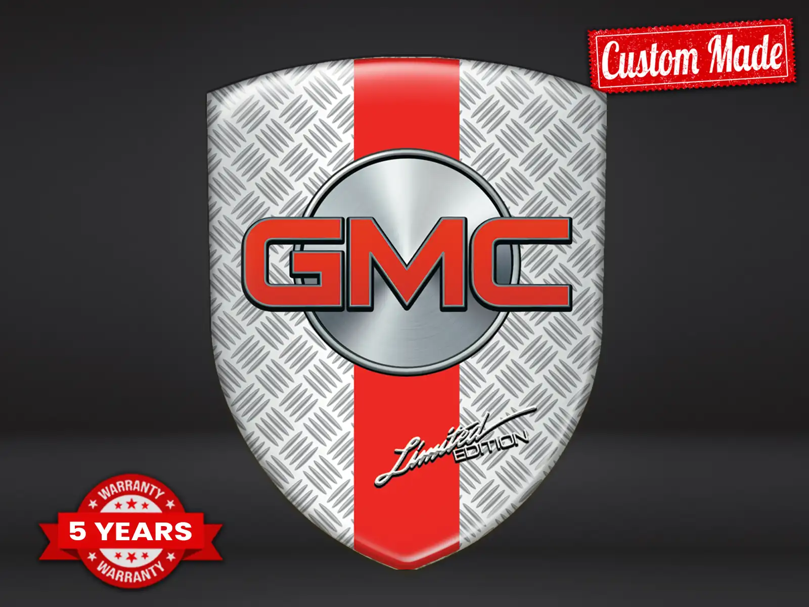 GMC Pegatina Relieve Coche Estilo Universal Estrella